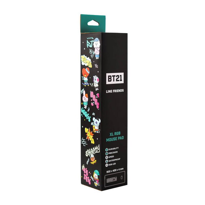 Grupo Erik BT21 LED XXL Tapis de Souris 90 x 40 cm