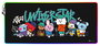 BT21 LED XXL Tapis de Souris 90 x 40 cm