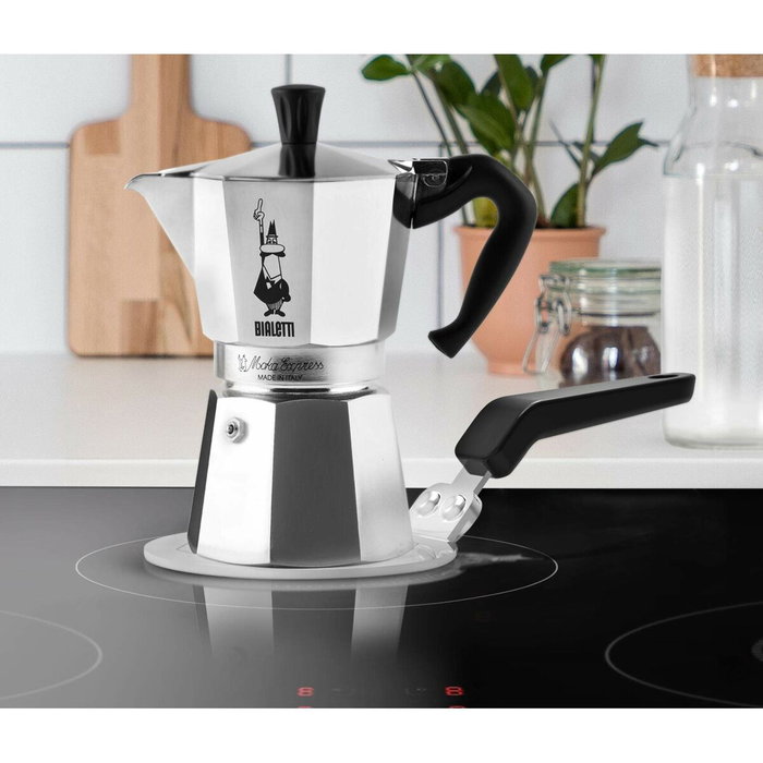 Bialetti Moka Express Noir, 6 tasses, 300 ml