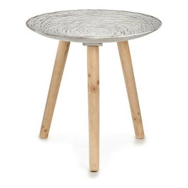 GIFTDECOR Mesa Madera Decoracion Espiral 40cm