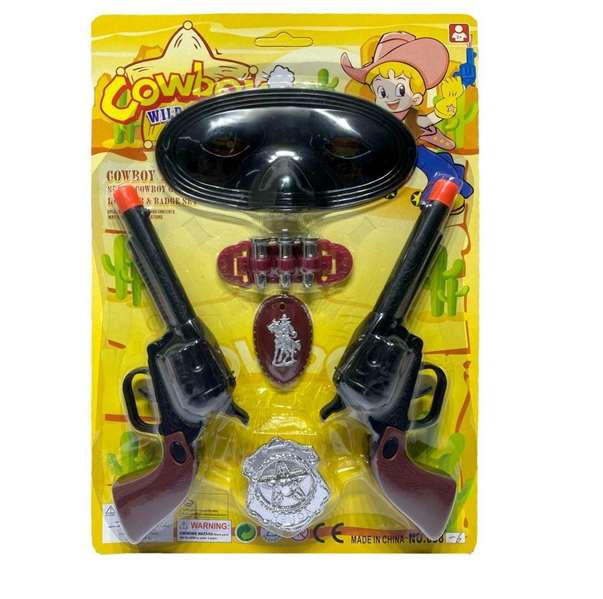 My Other Me Pistolet Cowboy avec Masque et Accessoires My Other Me Pistolet Cowboy avec Masque et Accessoires