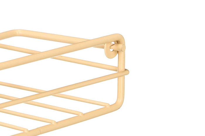 Kinvara Serviette de table en acier beige 19,5x19,5x5 cm (Set de 12)