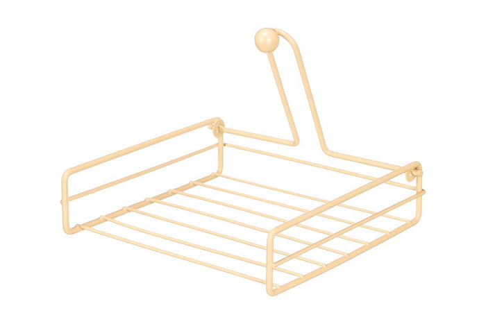 Kinvara Serviette de table en acier beige 19,5x19,5x5 cm (Set de 12)