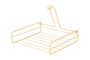 Kinvara Serviette de table en acier beige 19,5x19,5x5 cm (Set de 12)