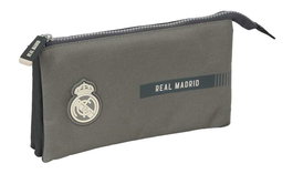 Safta Portatodo Triple Real Madrid 3ᵃ Equipacion 24/25, Boîte de Rangement 22 x 12 x 3 cm, 36 Mois et Plus, Version Espagnole