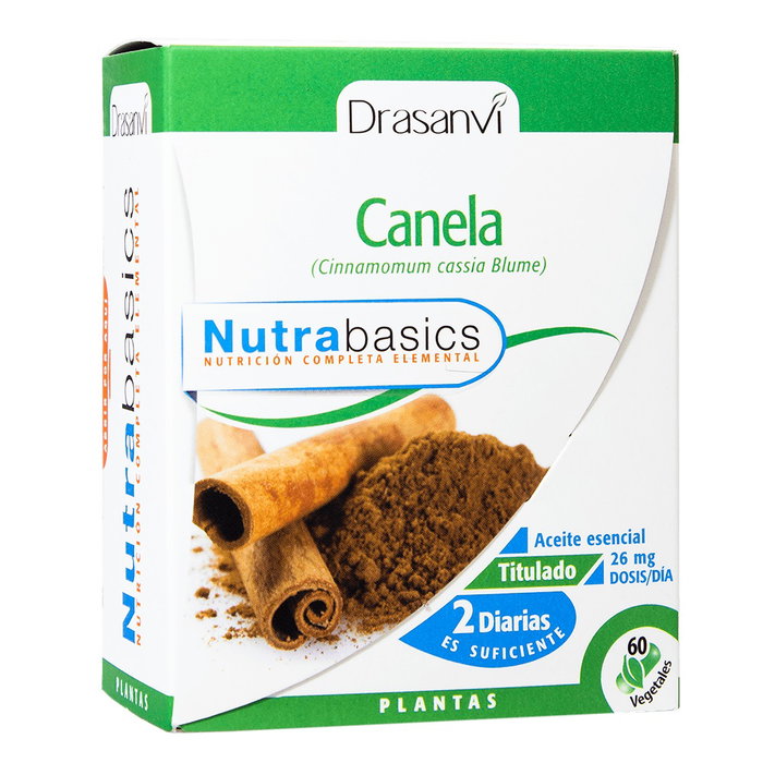 DRASANVI NUTRABASICS CANELA 60 capsules DRASANVI NUTRABASICS CANELA 60 capsules