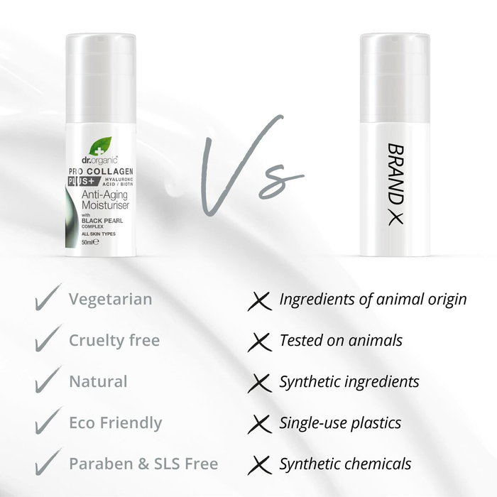Dr. Organic PRO COLLAGEN+ Perle Noire 50 ml Dr. Organic PRO COLLAGEN+ Perle Noire 50 ml