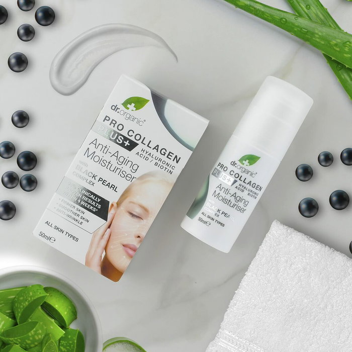 Dr. Organic PRO COLLAGEN+ Perle Noire 50 ml Dr. Organic PRO COLLAGEN+ Perle Noire 50 ml