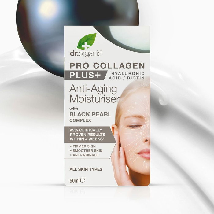 Dr. Organic PRO COLLAGEN+ Perle Noire 50 ml Dr. Organic PRO COLLAGEN+ Perle Noire 50 ml