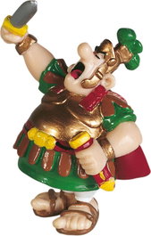 Plastoy Astérix figurine Centurion avec son épée 8 cm