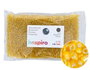 Innspiro Rocaille de verre ronde aurora boreale jaune 3,8 mm 500g