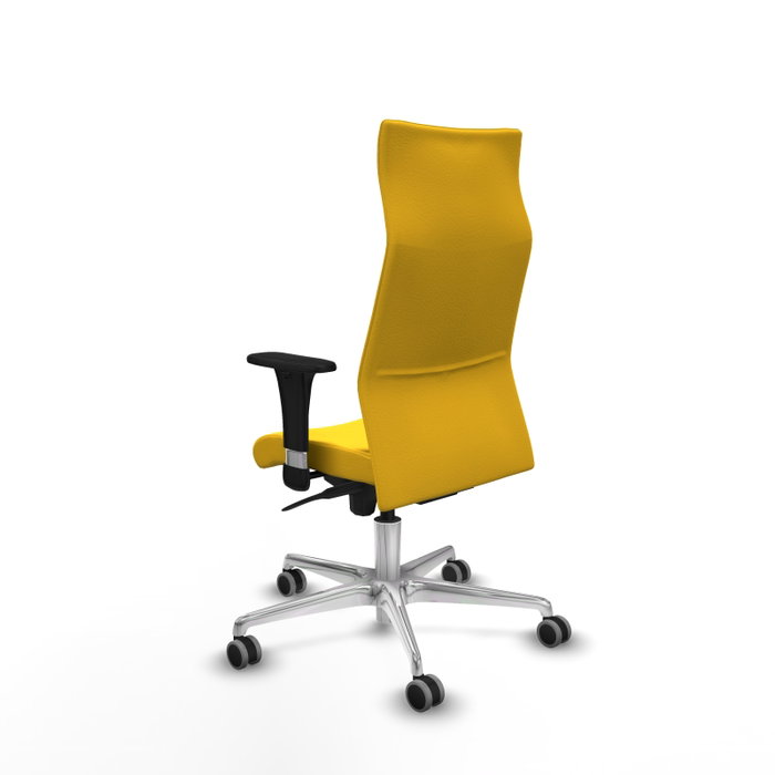 Piqueras Y Crespo Sillón Albacete Jaune avec mécanisme synchrone Piqueras Y Crespo Sillón Albacete Jaune avec mécanisme synchrone
