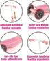Molto Patinete 3 Roues Rose - Trotinette Enfant Mon Premier Scooter - 48 x 36 x 90 cm - 20 kg Max - Dès 2 Ans - En Métal et Plastique