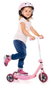 Molto Patinete 3 Roues Rose - Trotinette Enfant Mon Premier Scooter - 48 x 36 x 90 cm - 20 kg Max - Dès 2 Ans - En Métal et Plastique