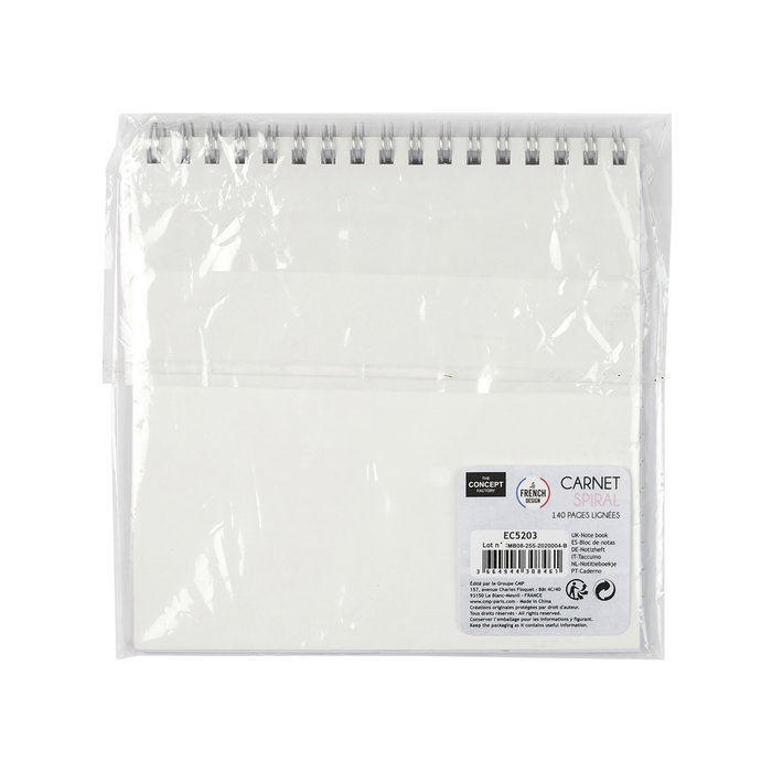 The Concept Factory Libreta Notas 15x15 cm RAINBOW