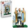 LEGO 43015 Lionel Messi - Légende du Foot - Jeu de Construction 2-en-1 - 958 Pièces - Figurine Déco - À Partir de 12 Ans