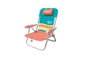 Color Baby Chaise de plage en aluminium pliable avec coussin 50x60x85 cm