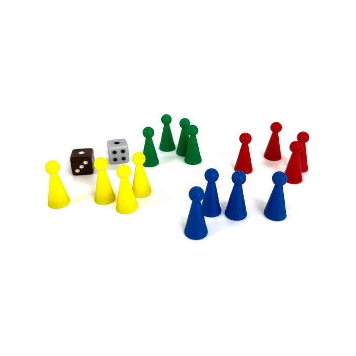 DEQUBE Parchís Magnétique 24x24 cm DEQUBE Parchís Magnétique 24x24 cm