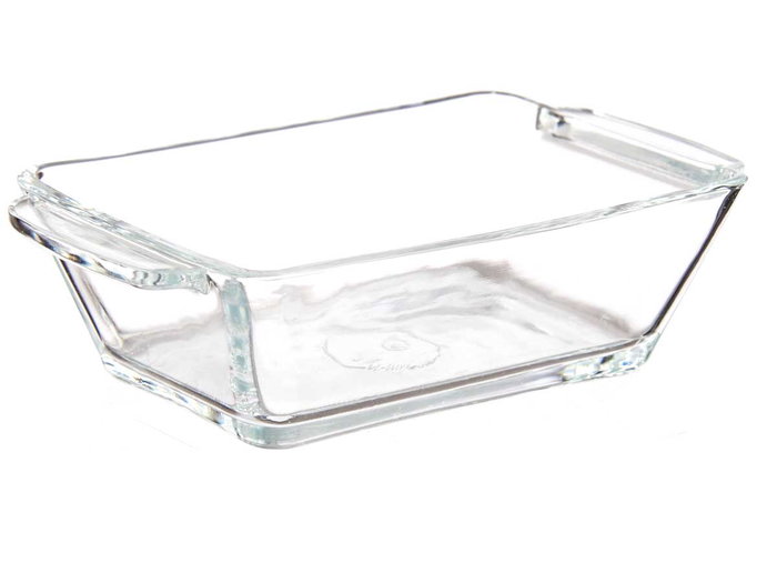 Vivalto Cazuela en verre pour apéritif rectangulaire avec anses 150 ml 13x3.5x7.5 cm (Set de 36)