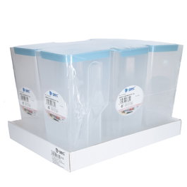 GSC Evolution Lot de 6 carafes à eau rétractables 1,8L