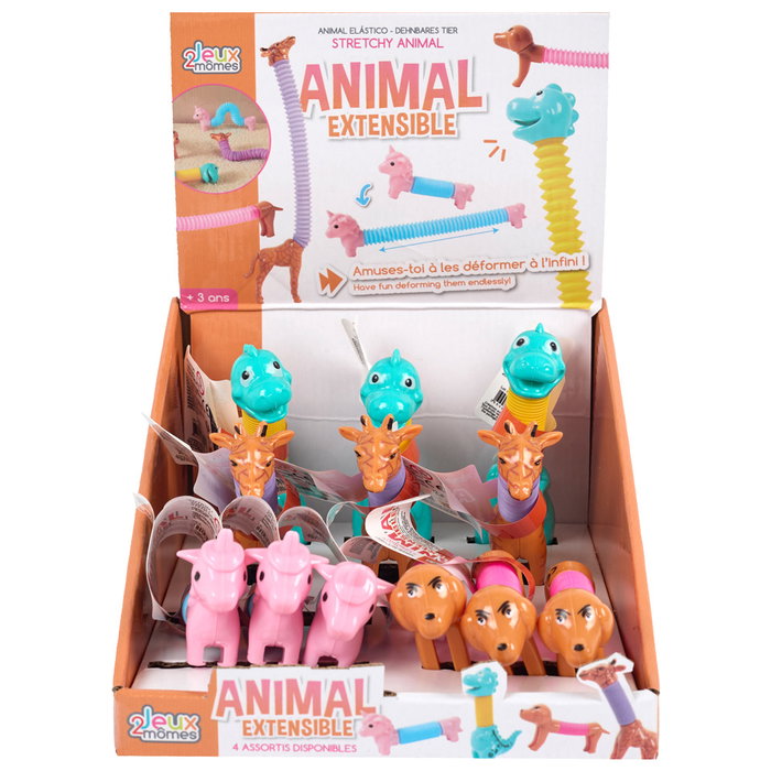 Jeux 2 momes ANIMAL EXTENSIBLE - Modèles assortis Jeux 2 momes ANIMAL EXTENSIBLE - Modèles assortis