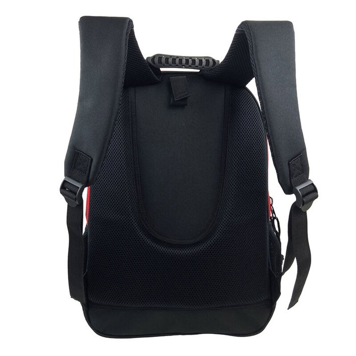 Pokemon Mochila Pikachu 42 cm - Sac à dos avec compartiments, poches latérales et poignée en forme de Pokéball - 31x13x42 cm