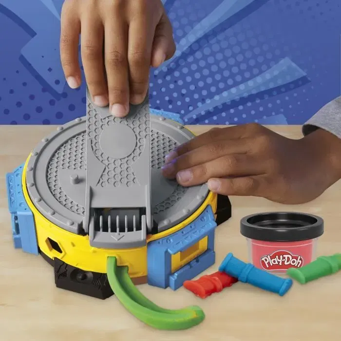 Play-Doh Coffret Pâte à Modeler Marvel Hulk Écrase Tout avec Figurine, Jouet Créatif pour Enfants dès 4 Ans