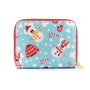 Loungefly Portefeuille Disney Mickey et Minnie Snowman ZIP - Porte-monnaie en cuir vegan