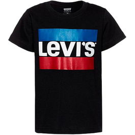 T shirt à manches courtes Enfant Levi's LVB-SPORTSWEAR LOGO TEE Noir M