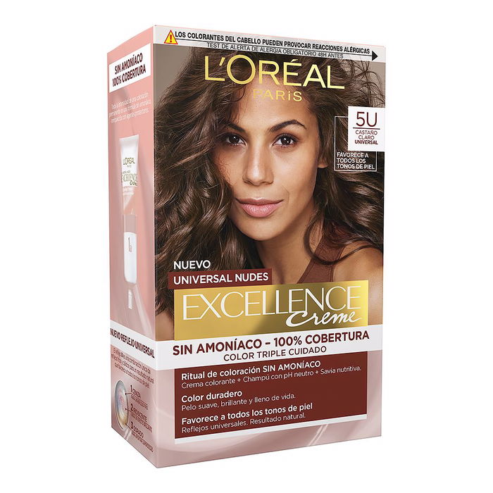 L'Oréal Paris Teinture EXCELLENCE NUDES #5u-brun clair 5 u