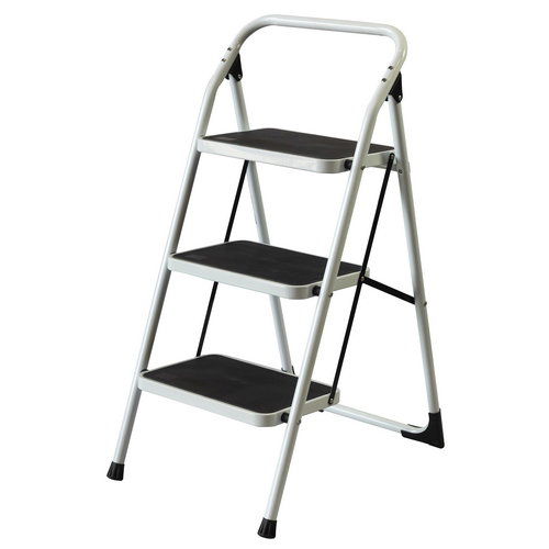 Homelux Tabouret Acero 3 Peldaños Plegable en acier Homelux Tabouret Acero 3 Peldaños Plegable en acier
