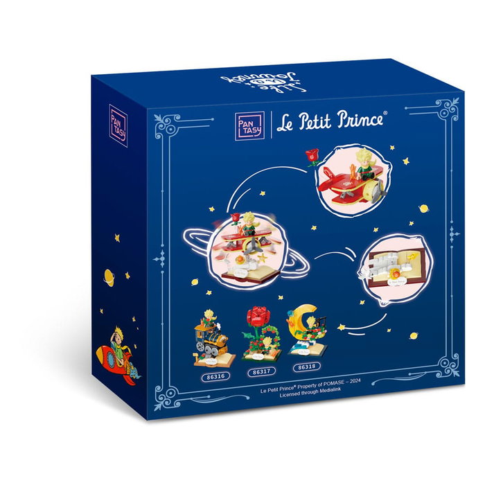 Pantasy Le Petit Prince jeu de construction Starry Ride Plane 14 cm