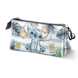Karactermania Trousse Lilo & Stitch Triple compartiment 11x23x8cm