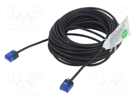 LOGILINK Câble Ethernet Patch Cord Cat 6a U/UTP 10m RJ45