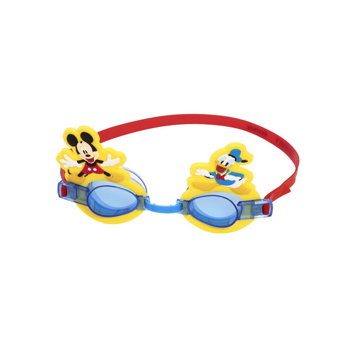 Bestway Lunettes de natation pour enfants en silicone Mickey & Friends +3 ans Plage et Piscine 09110