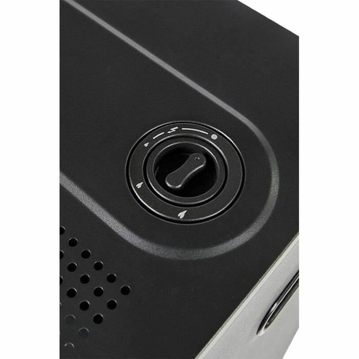 Favex Praha Chauffage d'appoint gaz Infrarouge 4200 W Noir