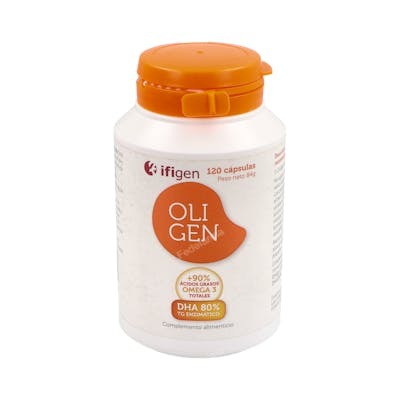 Ifigen Oligen DHA 80% TG Enzimático 120 capsules 700mg
