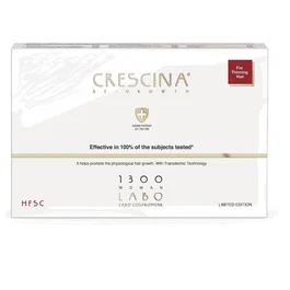Labo Crescina Transdermic HFSC 1300 Ensemble de 5 ampoules de 3,5 ml