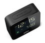 Braun BC-08-B Réveil Digital avec Affichage LCD Rétroéclairé, Fonction Snooze et Design Compact - Noir