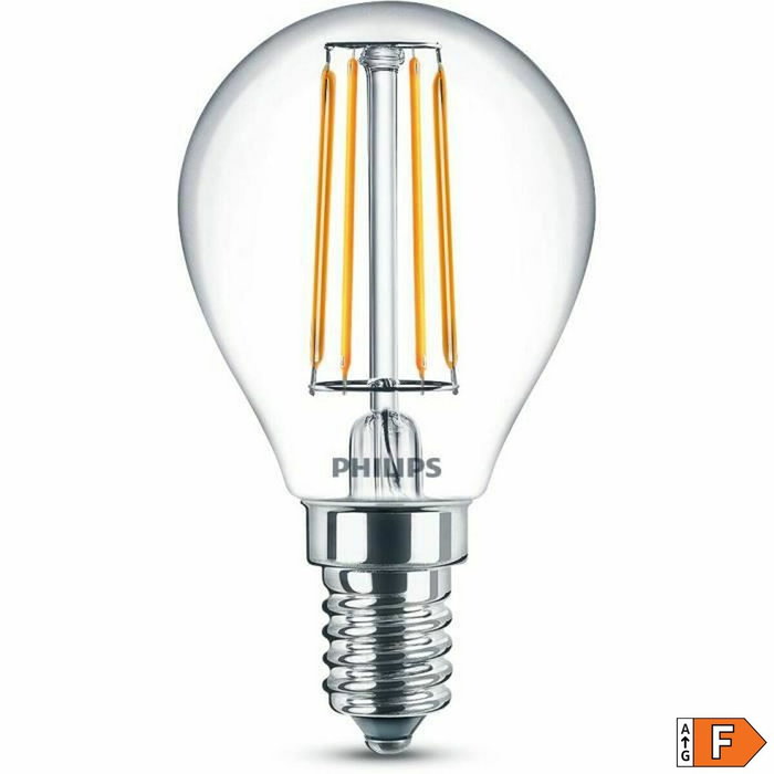 Philips Ampoule LED Classic Sphérique E14 40W Blanc Chaud