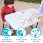 Lifetime Table de pique-nique pliable pour enfant, Crème