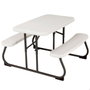 Lifetime Table de pique-nique pliable pour enfant, Crème