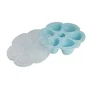 Beaba Multiportions Moule de congélation en silicone, 6x150 ml, Bleu
