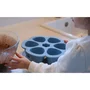 Beaba Multiportions Moule de congélation en silicone, 6x150 ml, Bleu
