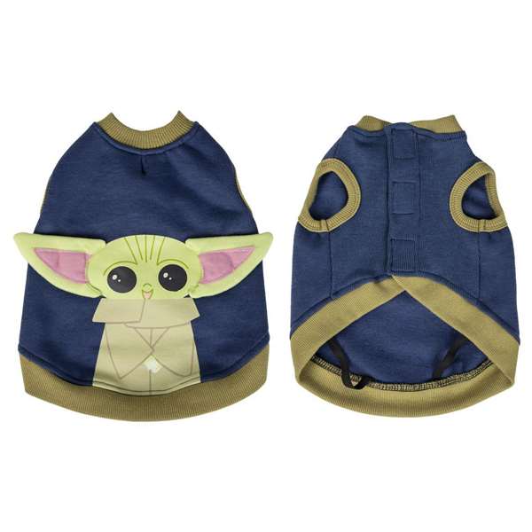 Cerdá Sweatshirt pour chien avec applications Cotton Brushed The Mandalorian Taille M