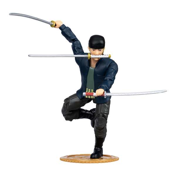 Moose Toys Figurine articulée Zoro 15 cm One Piece Moose Toys Figurine articulée Zoro 15 cm One Piece