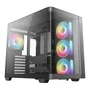 DEEPCOOL CG530U 4F Boîtier PC Moyen Tour Micro-ATX Noir avec 4 Ventilateurs ARGB