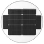 Luminaria Solar LED 150W 15000Lm 4000K Gris