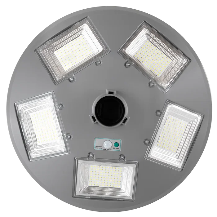 Luminaria Solar LED 150W 15000Lm 4000K Gris Luminaria Solar LED 150W 15000Lm 4000K Gris