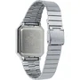 Casio AQ Montre Mixte Digital Quartz Blanc - Chronomètre, Double Fuseau Horaire, Alarme, Calendrier Automatique - Design Blanc Moderne en Acier Inoxydable